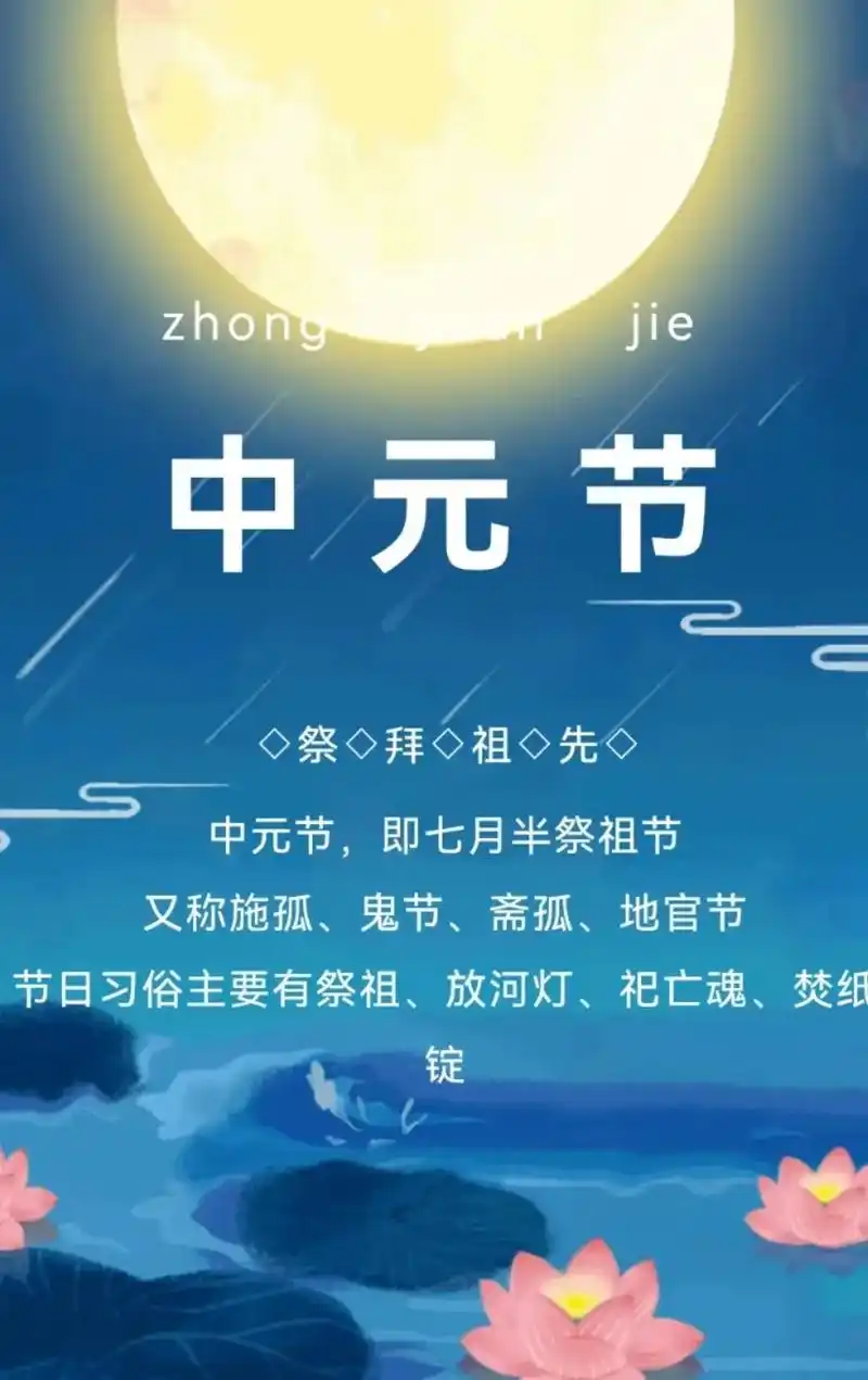 中元节网络祭祀祖先.2023年农历7月15日 - 抖音