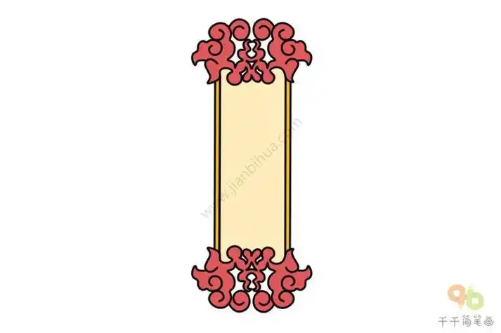 门牌匾简笔画