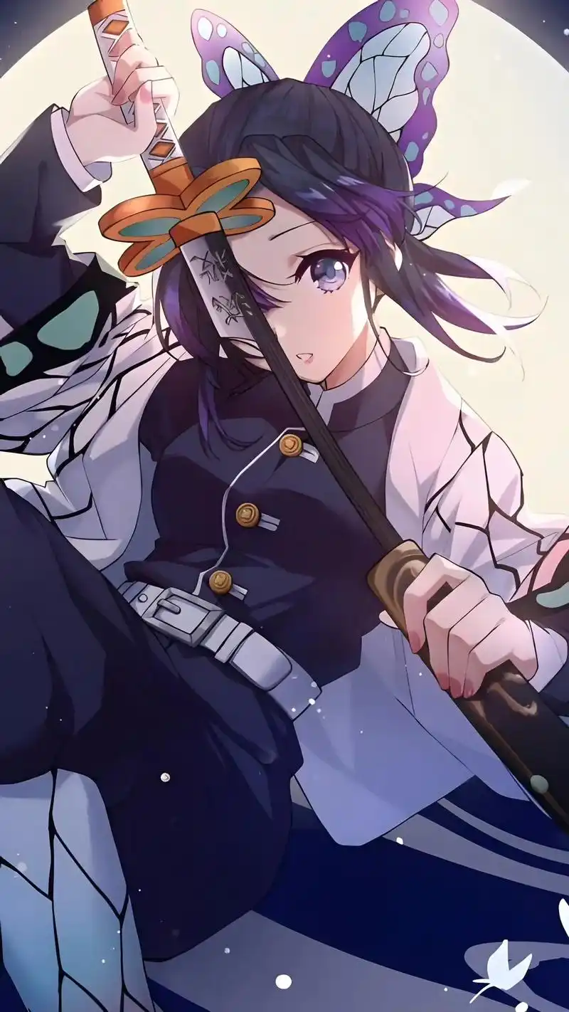 鬼灭之刃超清壁纸系列蝴蝶忍