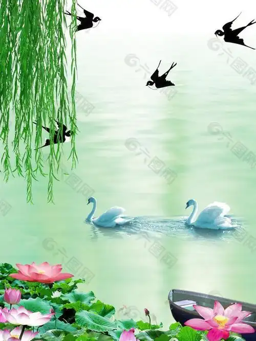 明媚春光盈大地,莺歌燕舞闹喧天