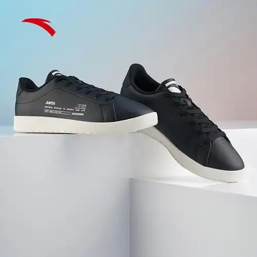 安踏男鞋春秋秋季运动鞋男士小白小白鞋鞋子2021年板鞋