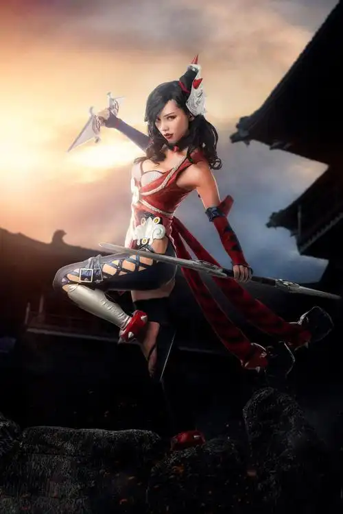 王者荣耀阿轲cosplay