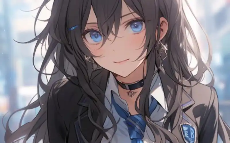 二次元美少女:可爱的jk,美丽的少女!