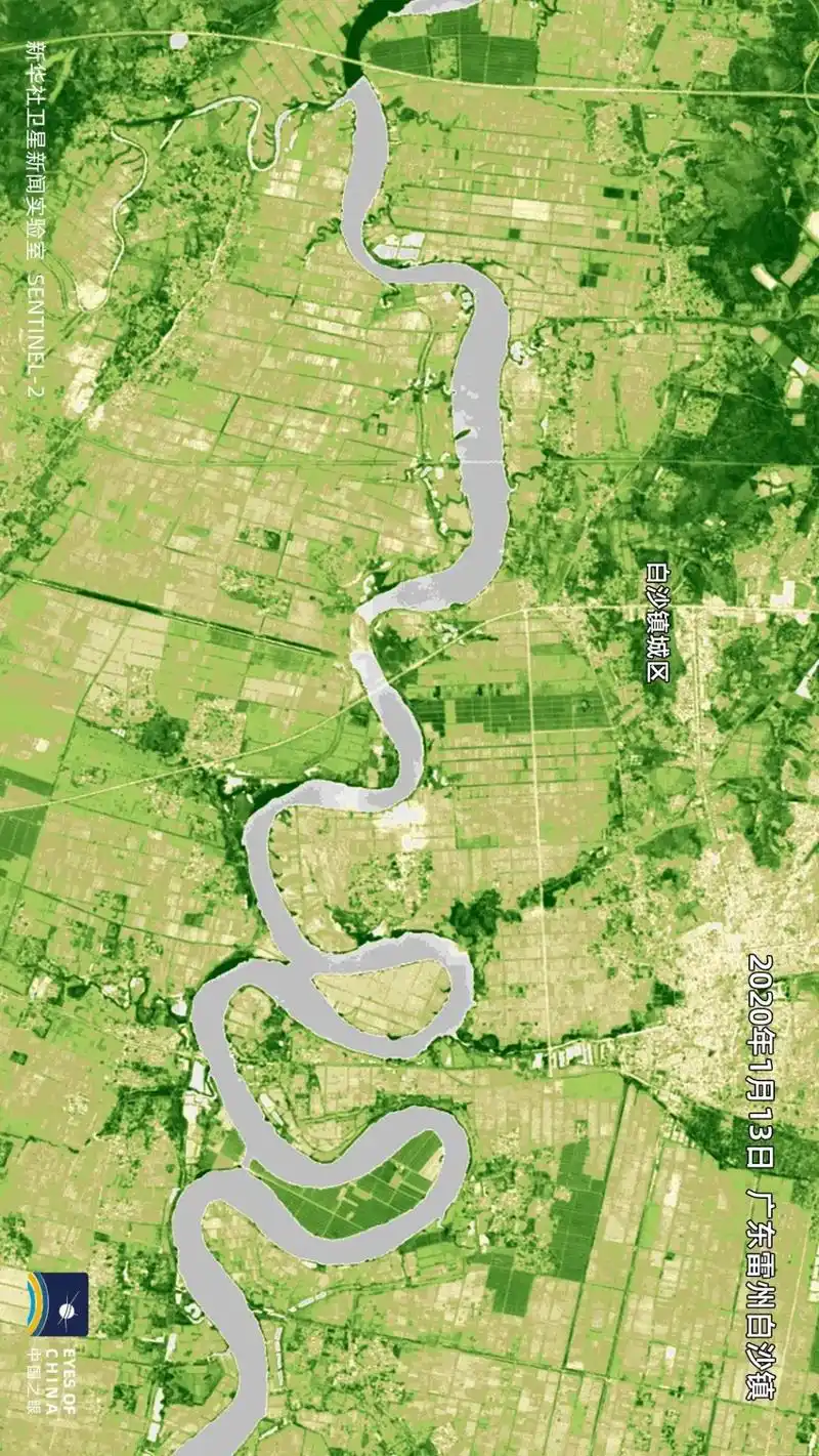 卫星发现一个信号中国耕地正在绿起来