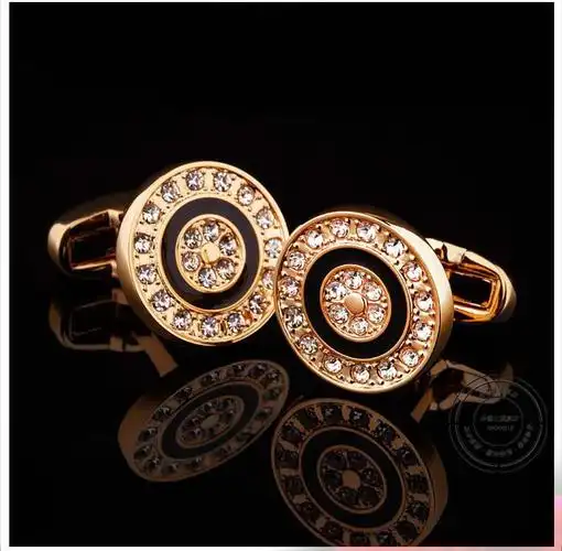 dndersis 简约潮流女士袖扣休闲时尚衬衫袖钉女商务法式衬衫袖扣女