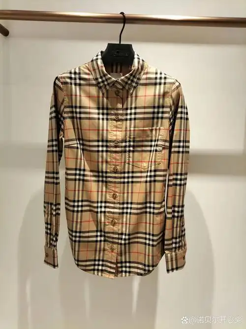 burberry女士格子衬衫,2k 92 巴宝莉经典格纹衬衫 实用百搭