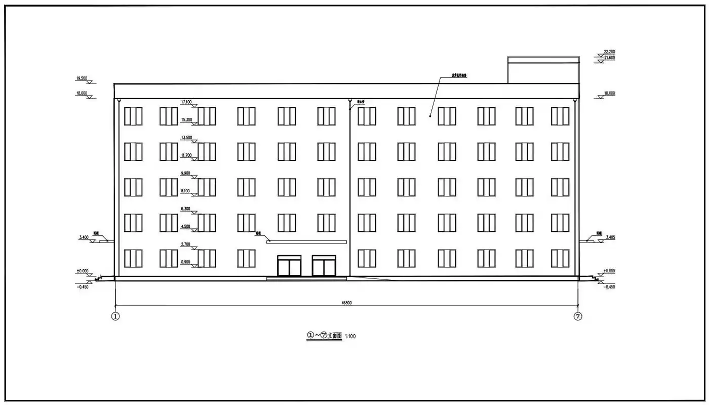 宿舍楼建筑结构设计.