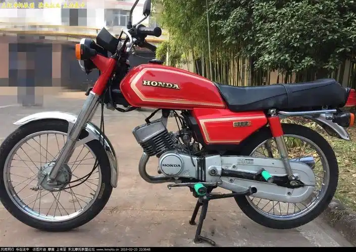 原装本田h100s 80年代真正纯进口 30几年的车了没任何毛病 - 摩托车