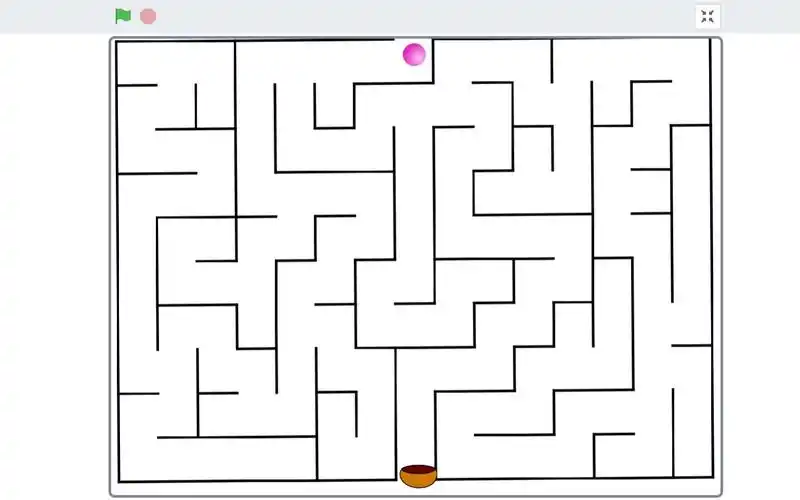 手把手带你用scratch做一个走迷宫的游戏