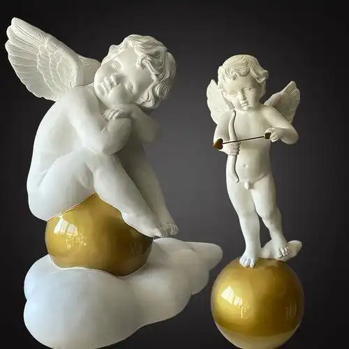 欧式爱神丘比特树脂人物庭院花园工艺品雕塑落地摆件