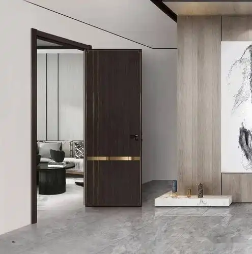 新品上市林润碳纤阻燃无漆木门