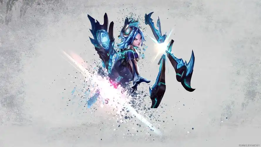 lol,英雄联盟,刀锋意志,艾瑞莉娅,刀妹lol壁纸图片