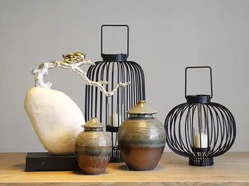 精品新中式陈设搭配饰品摆件图片 室内软装.