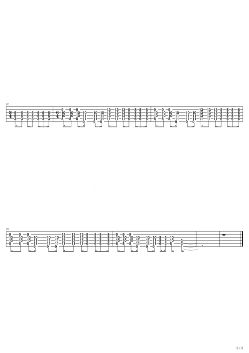 《holiday》吉他谱