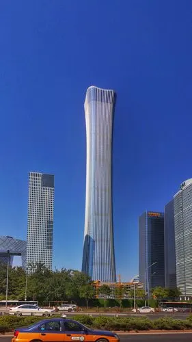 北京新建成的高楼——中华尊