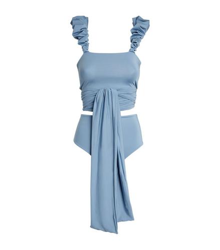 maygel coronel女士泳衣|ruffled duna bikini