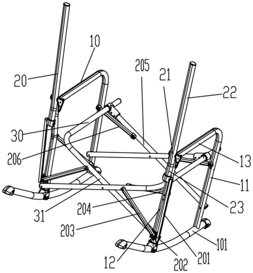折叠椅的制作方法
