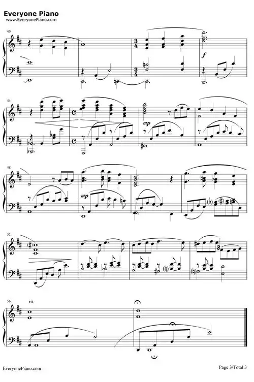 playing love钢琴谱_埃尼奥·莫里康内_海上钢琴师-明明简谱网