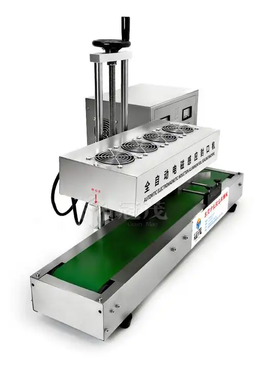 全自动电磁感应铝箔封口机 连续式瓶口铝箔垫片封口机 铝箔封口机