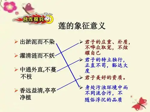 北师大版语文八下第9课《爱莲说》ppt课件1