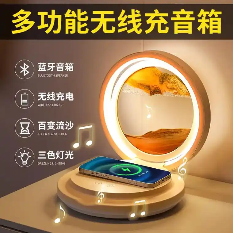 我的创意蓝牙音响小夜灯太好用啦! - 抖音