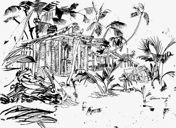 如何画简笔画孤岛(画荒岛的简笔画) -【爱个性】