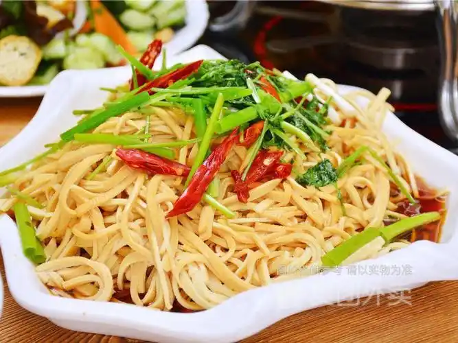 油淋鸡汁干豆腐图片