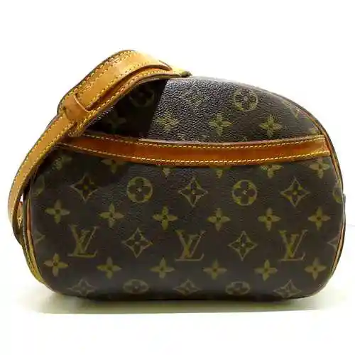 中古lv路易威登85新blois苹果包单肩包老花36008741