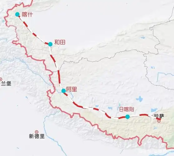 川藏铁路之后,新藏铁路也应该提上日程了,西南边境铁路线