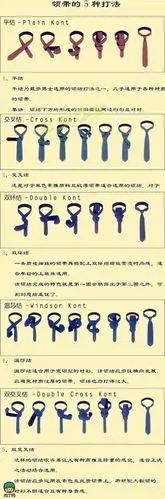 手把手教你5种最简单休闲领带打法图解