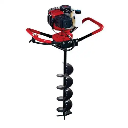 手持式土壤钻孔机汽油地钻