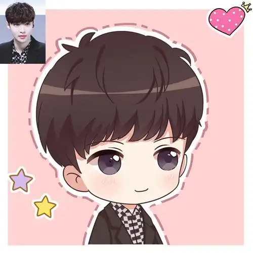 qq手绘卡通男头像