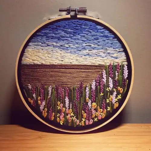 艺术家 river birch threads 刺绣作品 | i: riverbirchthreads