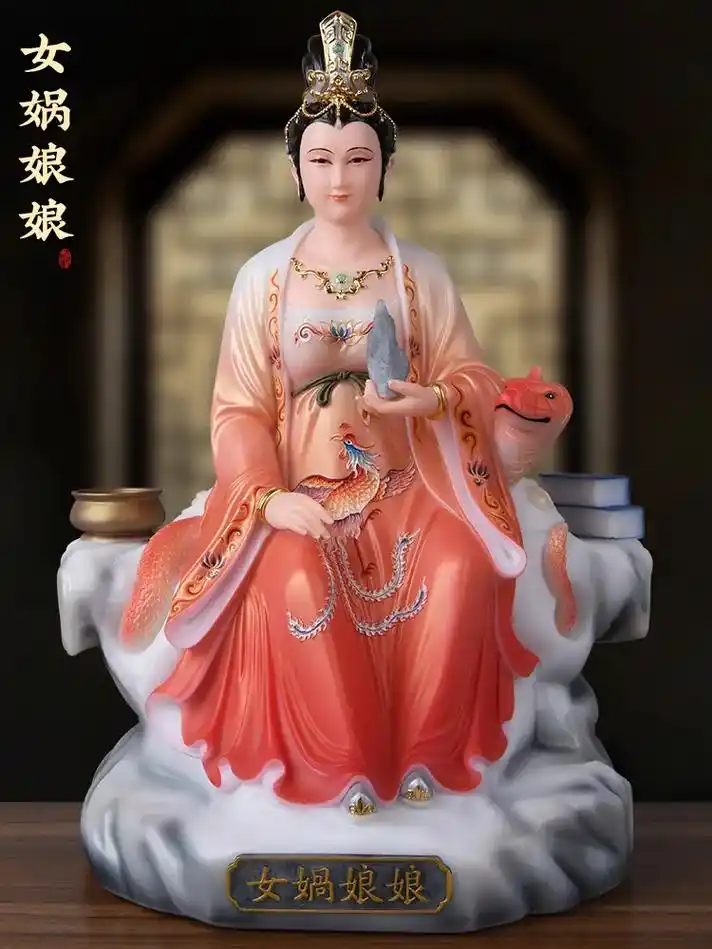女娲娘娘,中国上古神话中的创世女神. 又称娲皇,女阴,史记女 - 抖音