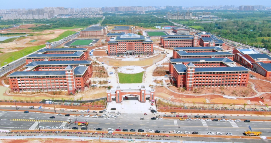 六安一中新校区建好啦!