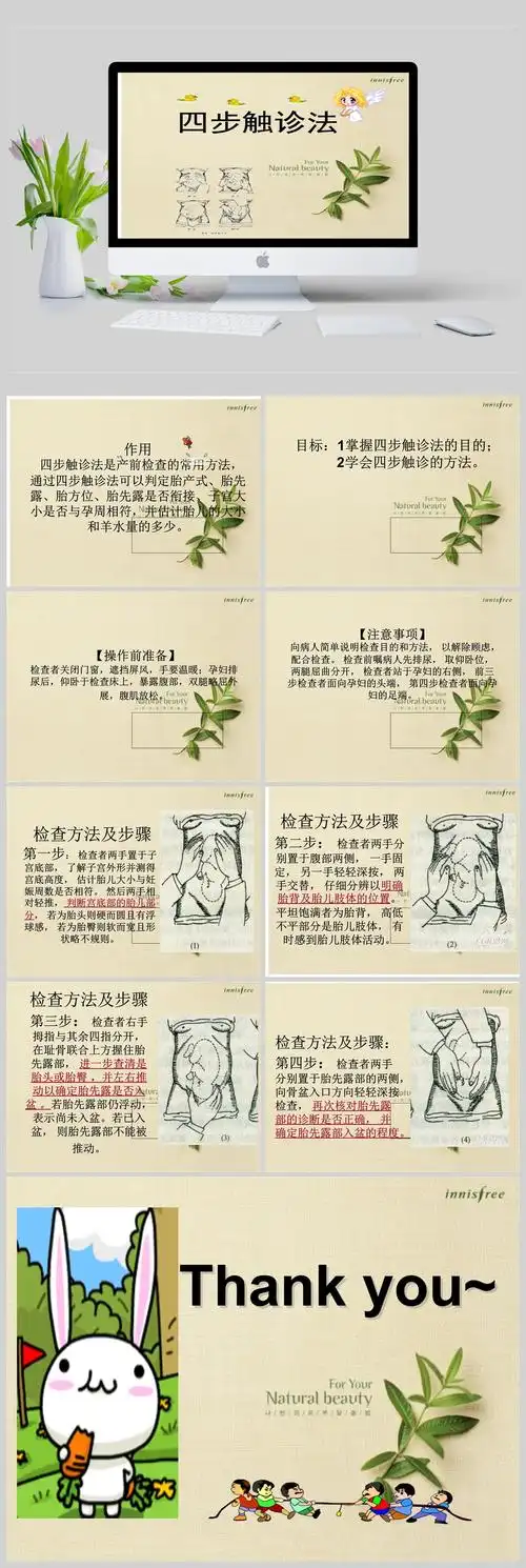 产科四步触诊法ppt