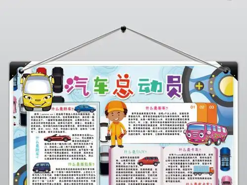 总动员手抄报图片汽车总动员手抄报图片大全汽车手抄报图片汽车小报