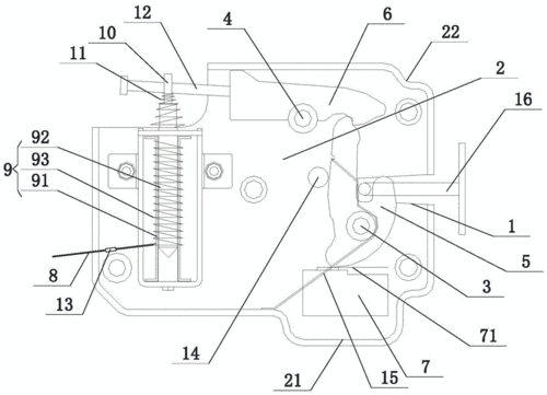 快递柜电磁锁的制作方法