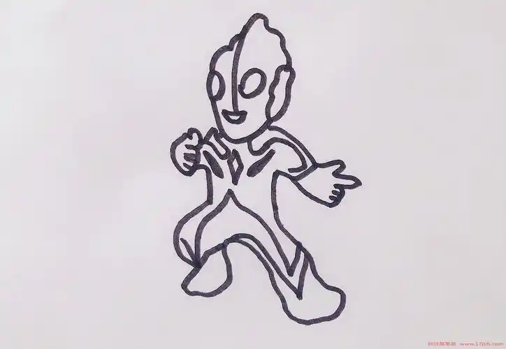 高斯奥特曼简笔画奥特曼怎么画教程