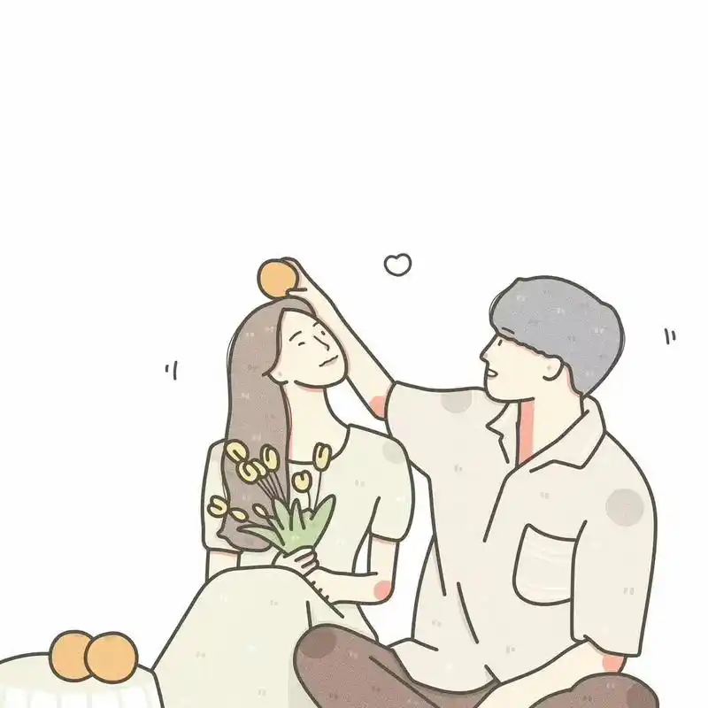 一屋,两人,三餐,四季#有幸相遇 #爱情的样子 #手绘漫画 - 抖音