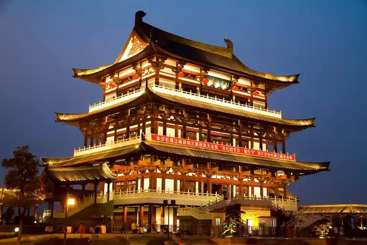 中国旅游名胜大全之长沙杜甫江阁_建筑