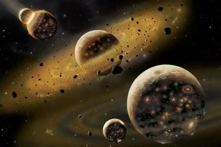 太阳系早期有四个地球,另外三颗哪去了?答案有些让人害怕