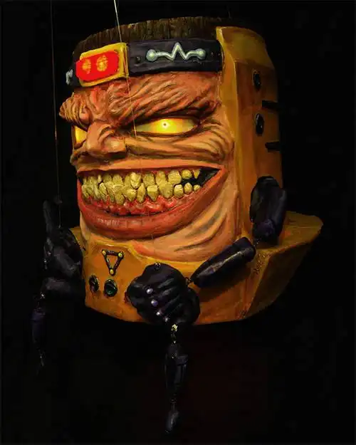 漫威反派大头怪驾到国外玩家的创意模型赏