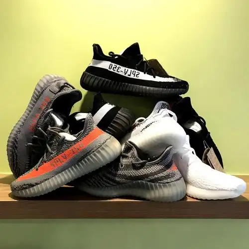 椰子350v2黑白男鞋情侣女网面鞋斑马跑步运动鞋ins超火的鞋子夏季