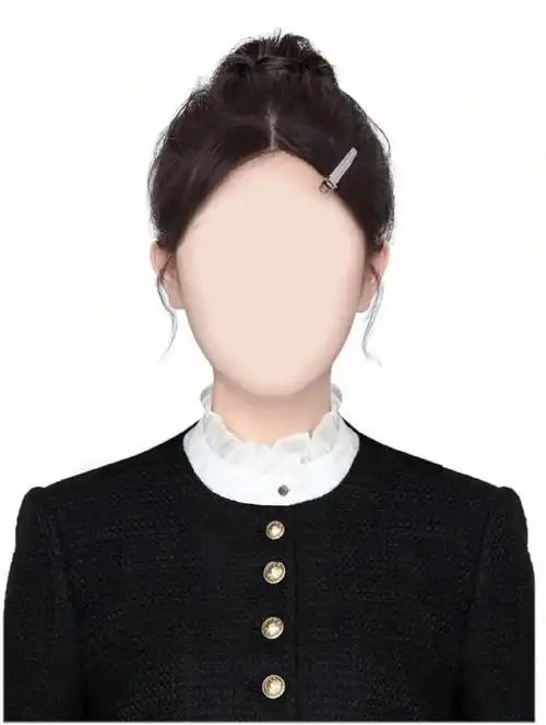 好看又上镜的证件照造型p图素材参考