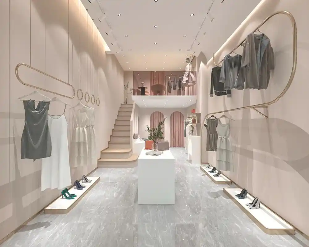 超逼真!穿越屏幕的3d服装店效果图,绝对让你心动不已!