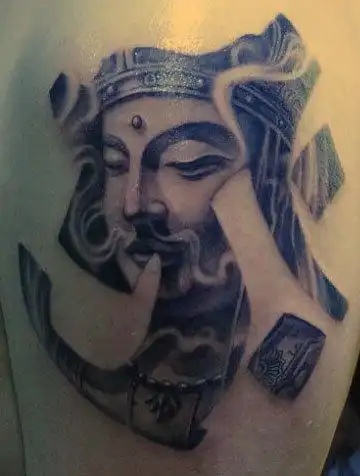 属马的人改运纹身图案3