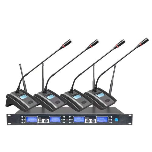 雅马哈yamaha/无线话筒一拖二四u段会议培训一拖八桌面鹅颈麦克风 u段