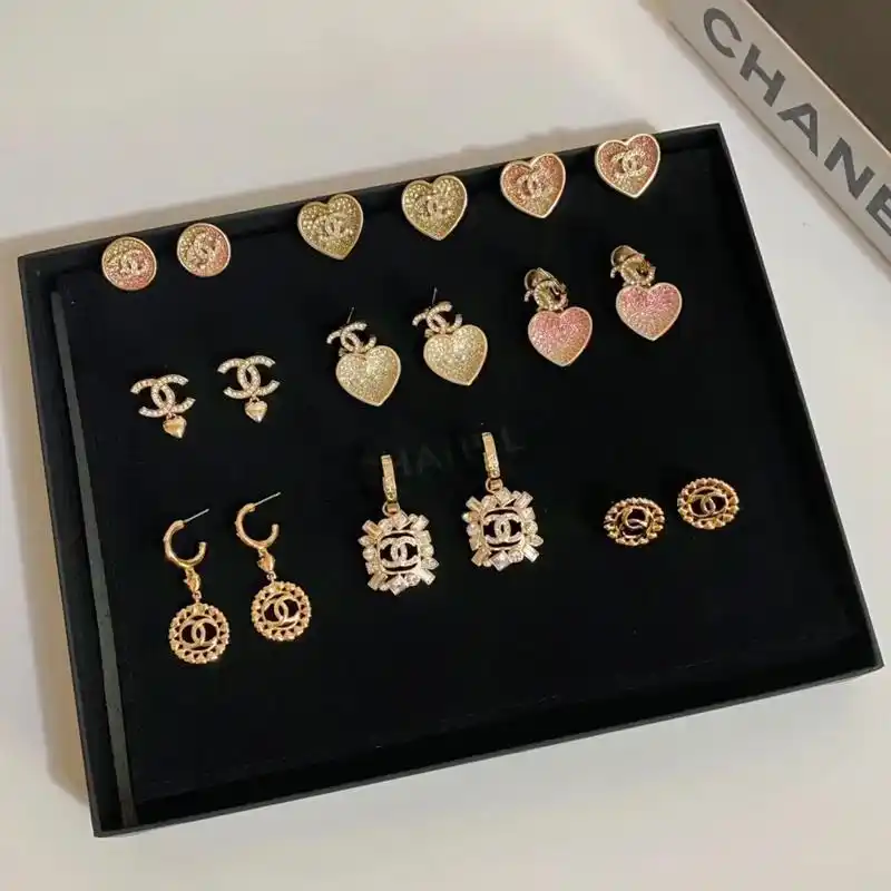 chanel香奈儿耳钉耳环项链胸针合集.马上推荐给仙女们每一 - 抖音
