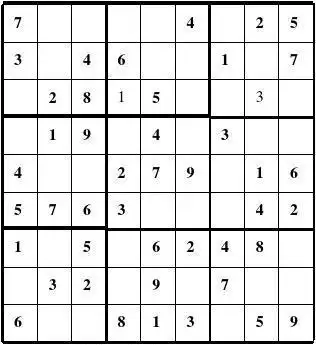 二年级数学游戏——九宫格数独